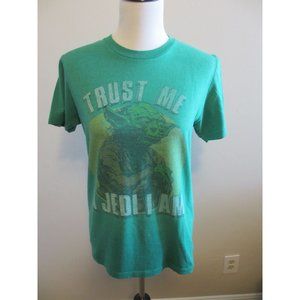 TRUST ME JEDI I AM GREEN TSHIRT BY LUCAS FILM LTD STAR WARS VINTAGE